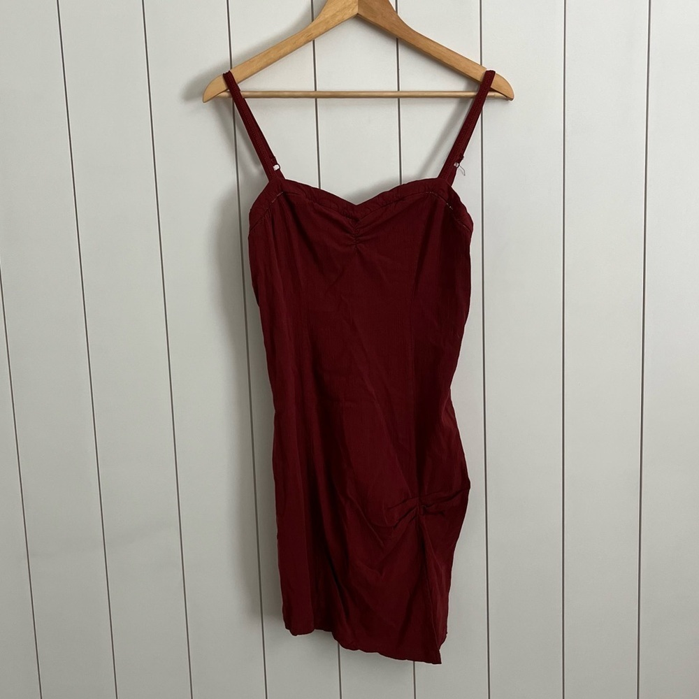 Free People Monroe Ruched Mini Dress - Picture 4 of 6